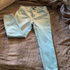 Torrid Aqua Jegging Cropped